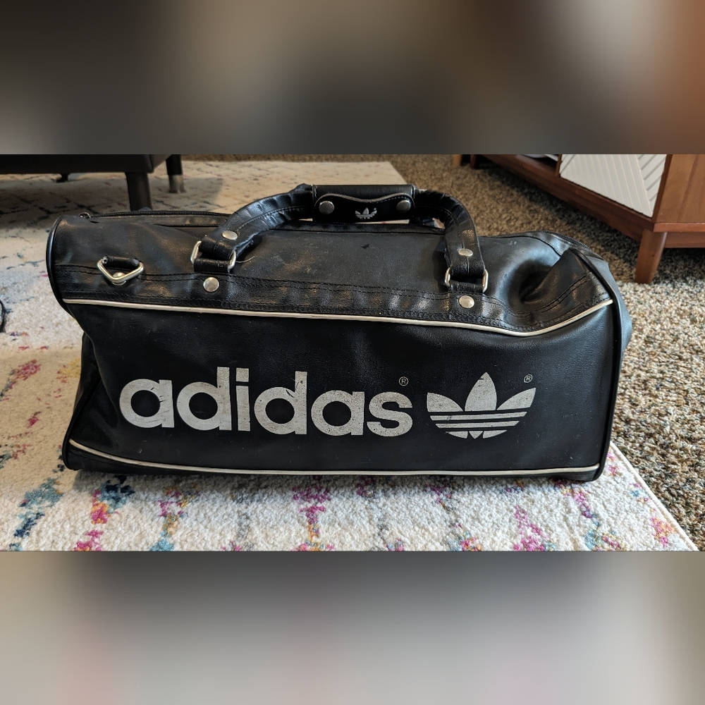 Vintage Adidas Duffel Bag (Germany/Yugoslavia) Circa 1980